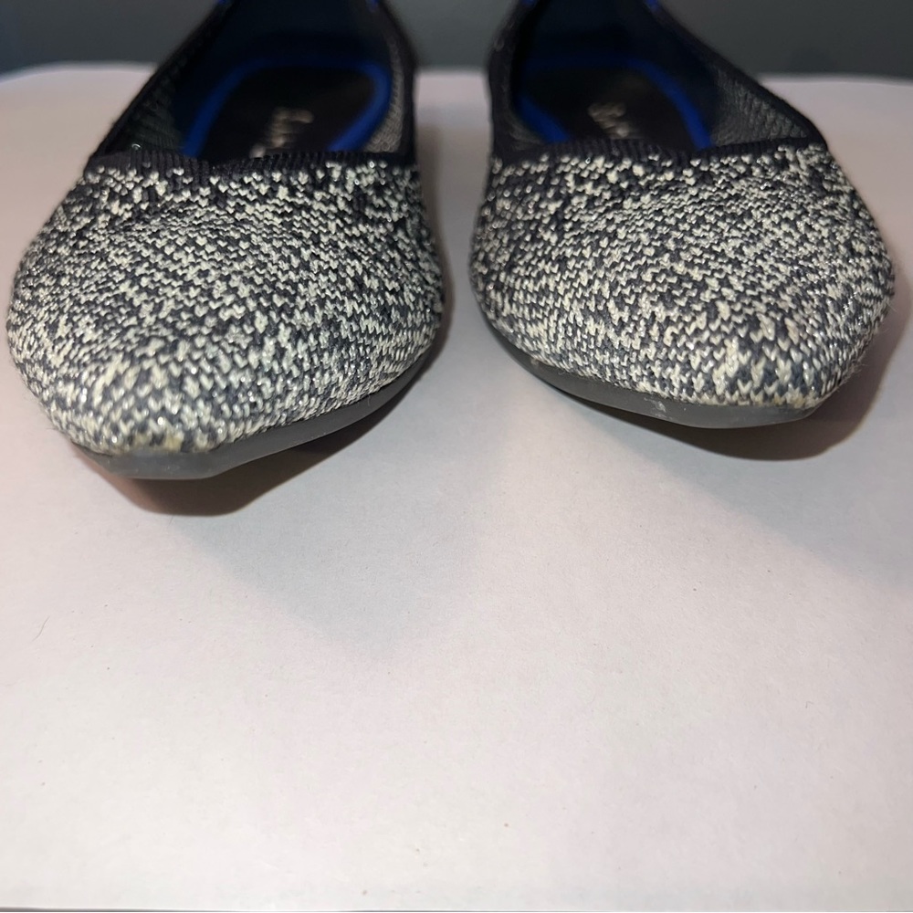 Rothy’s black & white flats - Picture 3 of 9